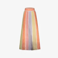 Charline Rainbow Skirt^Amotea Hot