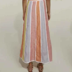 Charline Rainbow Skirt^Amotea Hot