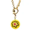 Lido Necklace - Yellow - Anemone Red^Amourrina Clearance