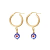 Schiona Earrings Large- Blue And Red^Amourrina Sale