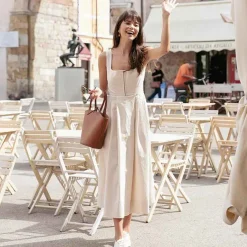 Cream Cn Dress - Made To Order^Atelier Bomba New