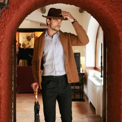 Cashmere Micro Checked Sport Shirt^Battistoni Outlet