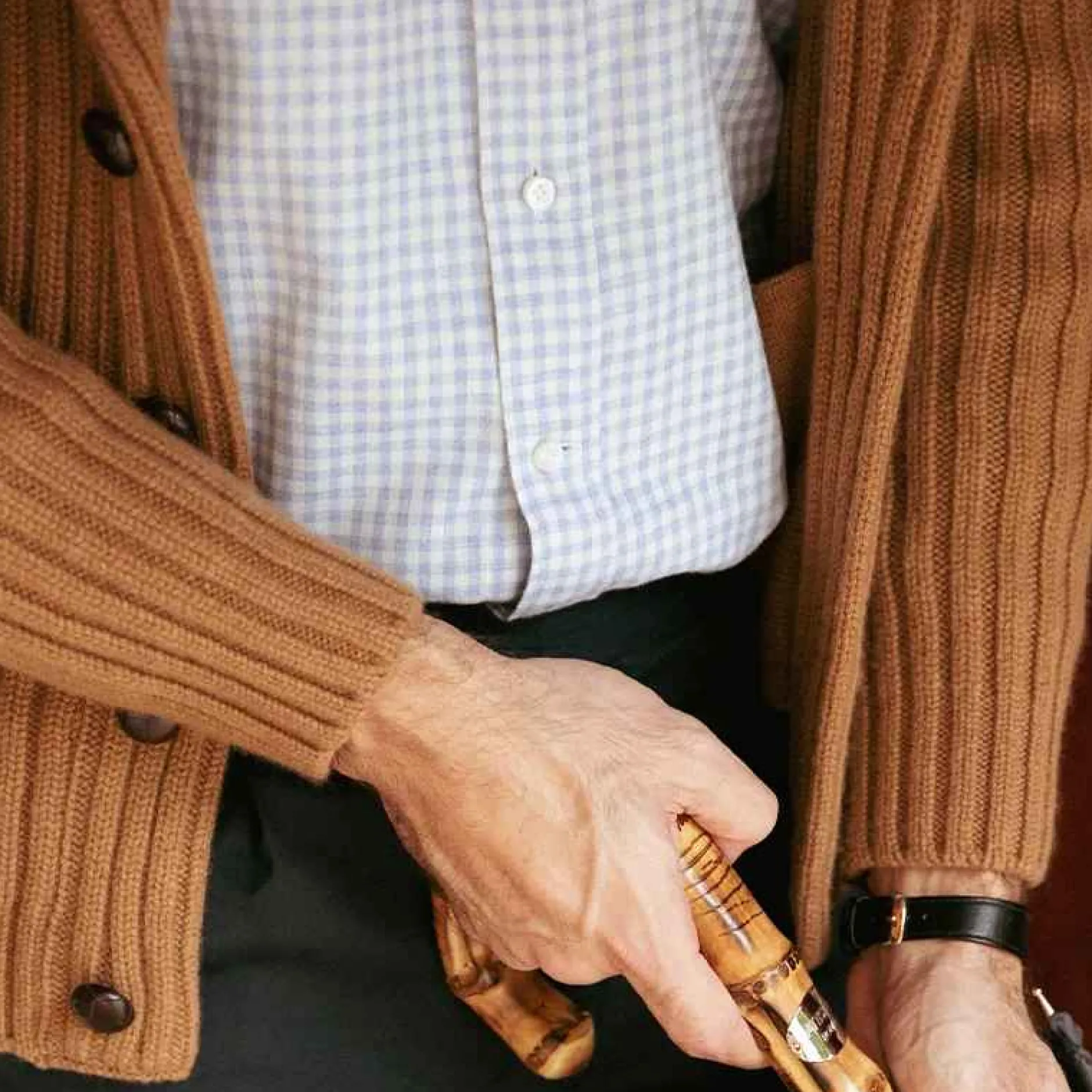 Cashmere Micro Checked Sport Shirt^Battistoni Outlet