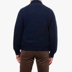 Cashmere Zipped Cardigan - Made To Order^Battistoni Outlet