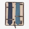Leather Inserts Tie-Case - Brown^Battistoni Clearance