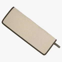 Leather Inserts Tie-Case - Green^Battistoni Outlet