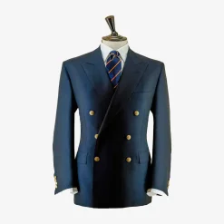 Navy Blue Blazer Max - Made To Order^Battistoni Clearance