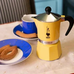 Rainbow Yellow Coffee Moka Pot^Bialetti Clearance