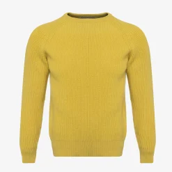 Brass Lamb'S Wool Roundneck Sweater^ISSIMO