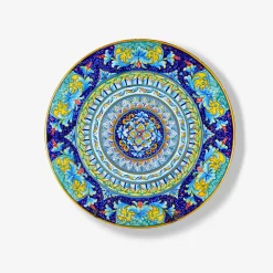 Ceramiche Gialletti Artisan Blue Decorative Plate - Made To Order^Ceramiche Artistiche Gialletti Giulio Online