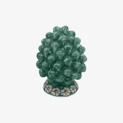 Artisanal Light Green Pinecone - Made To Order^Ceramiche Mennella Outlet