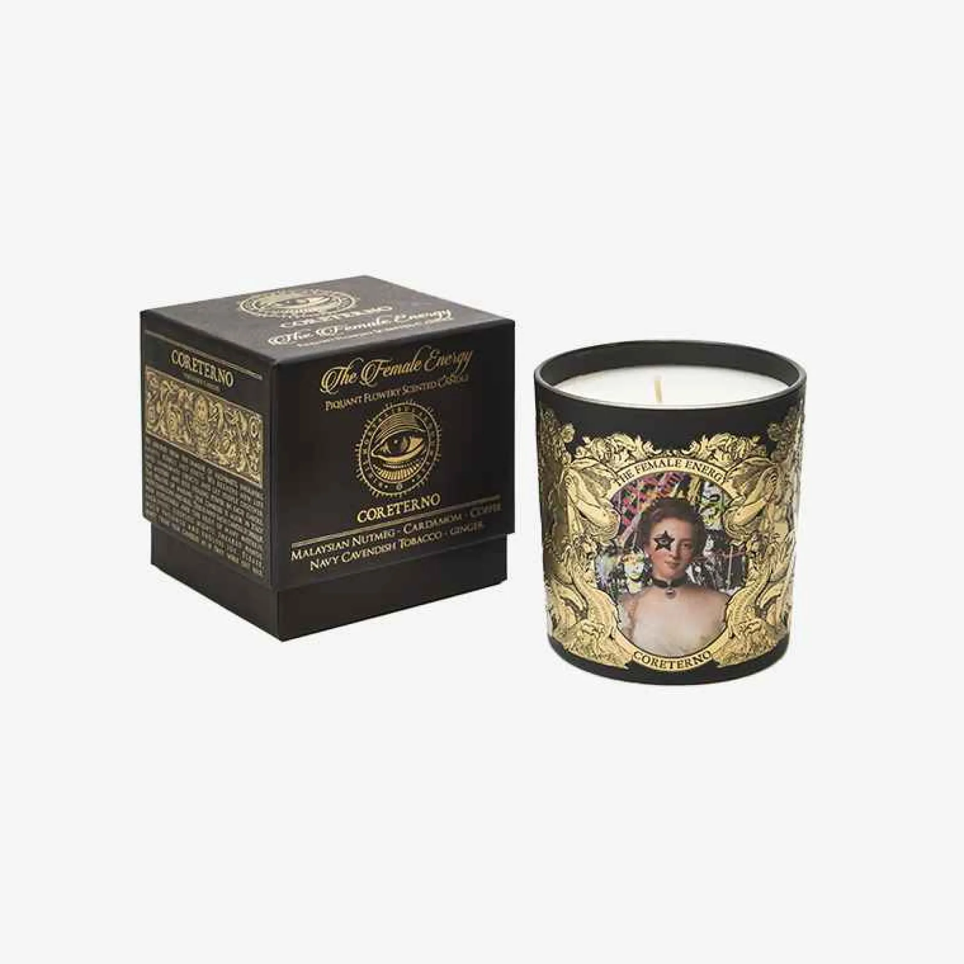 Coreterno The Female Energy - Scented Candle 240Gr Gold Label
