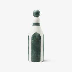 Cooler B Marble Container Green And White, Pietro Russo Design - Made To Order^Editions Milano Sale