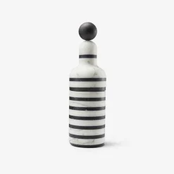 Cooler D Marble Container Black And White, Pietro Russo Design - Made To Order^Editions Milano