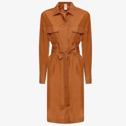 Burned Orange Chemisier Dress^ISSIMO Online