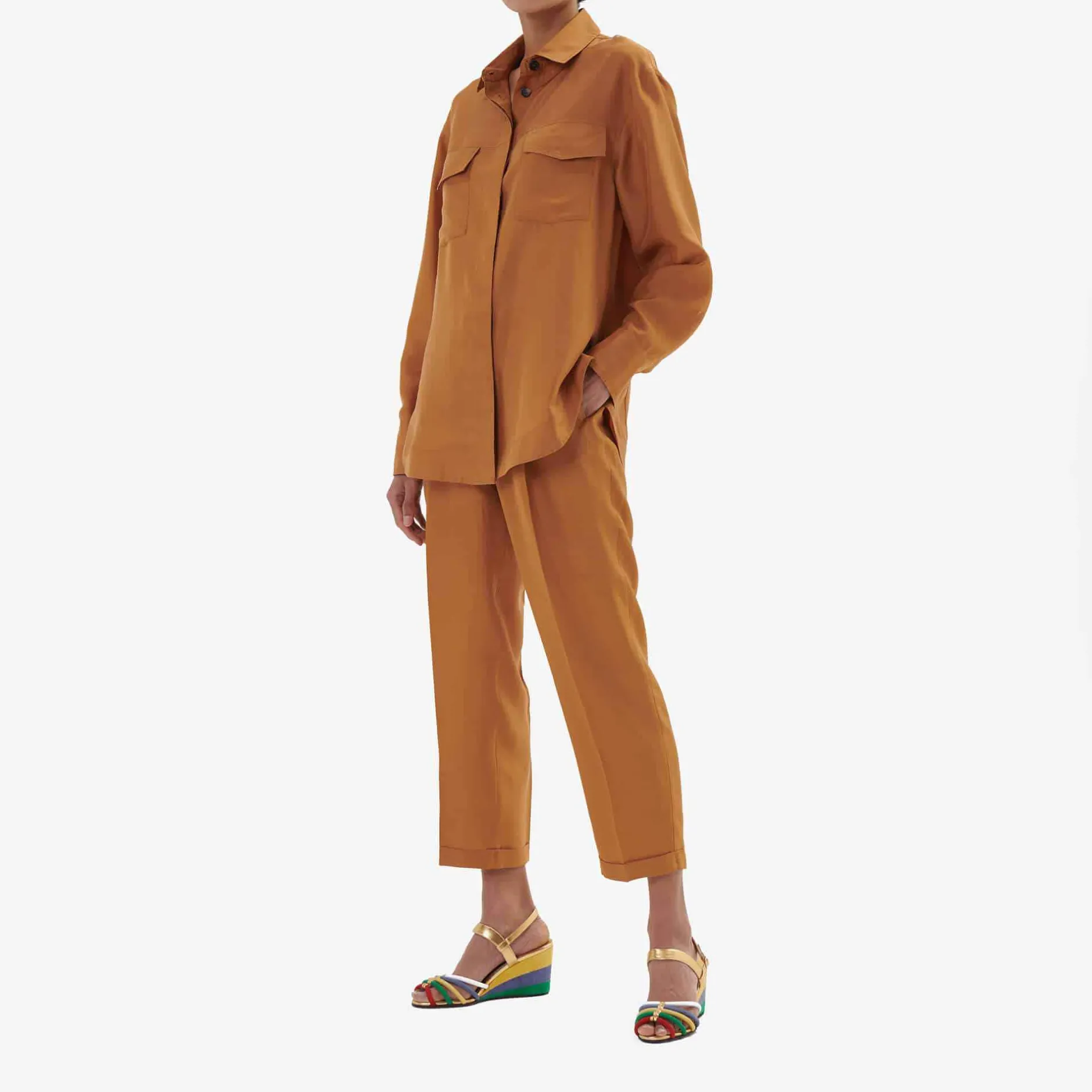 Burned Orange Saharan Shirt^ISSIMO Discount