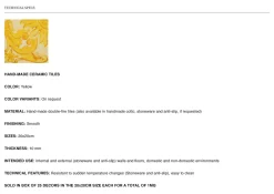 Colonna Gialla Tiles^ISSIMO Online