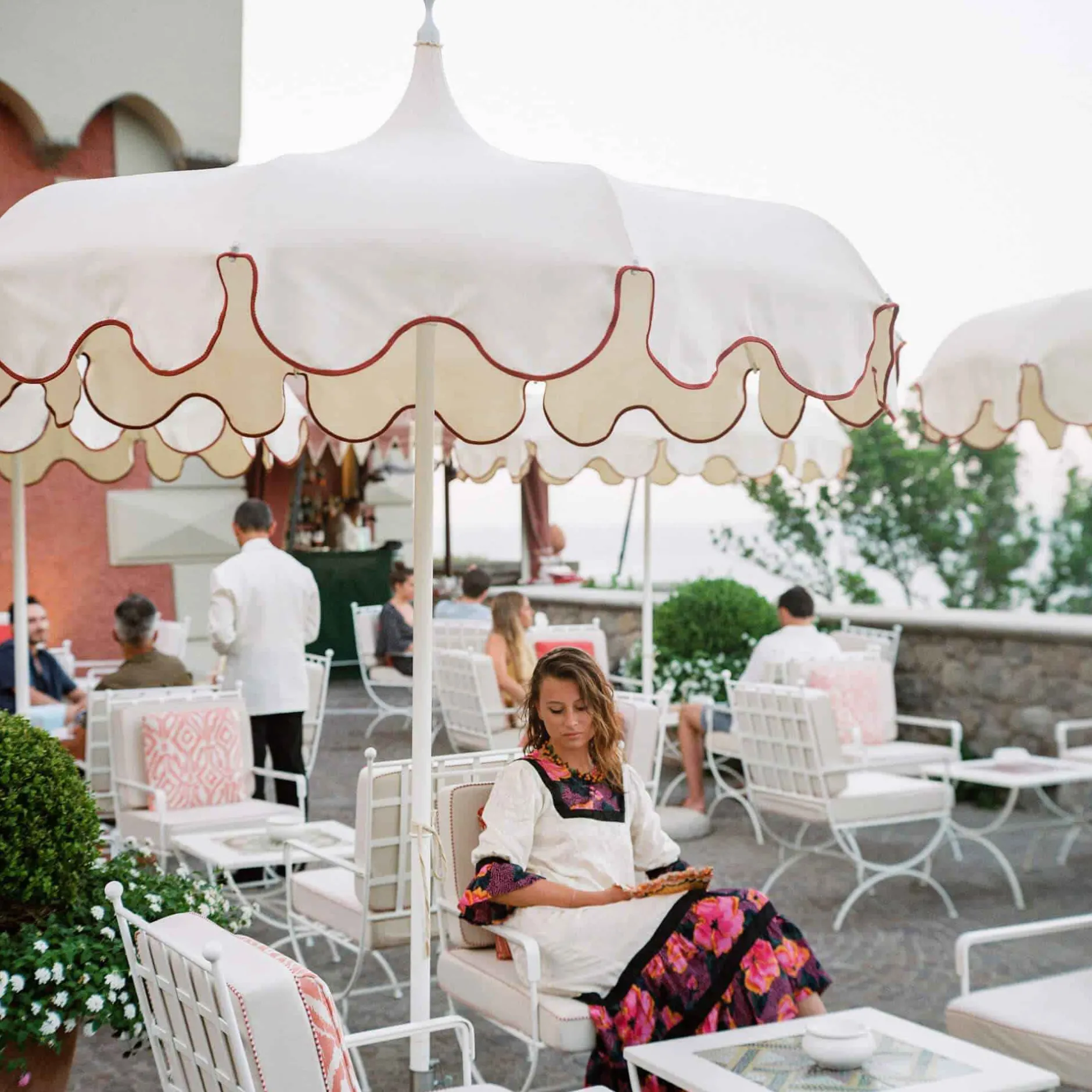 Ombrellone Visconti Ecru - Made To Order^ISSIMO Sale