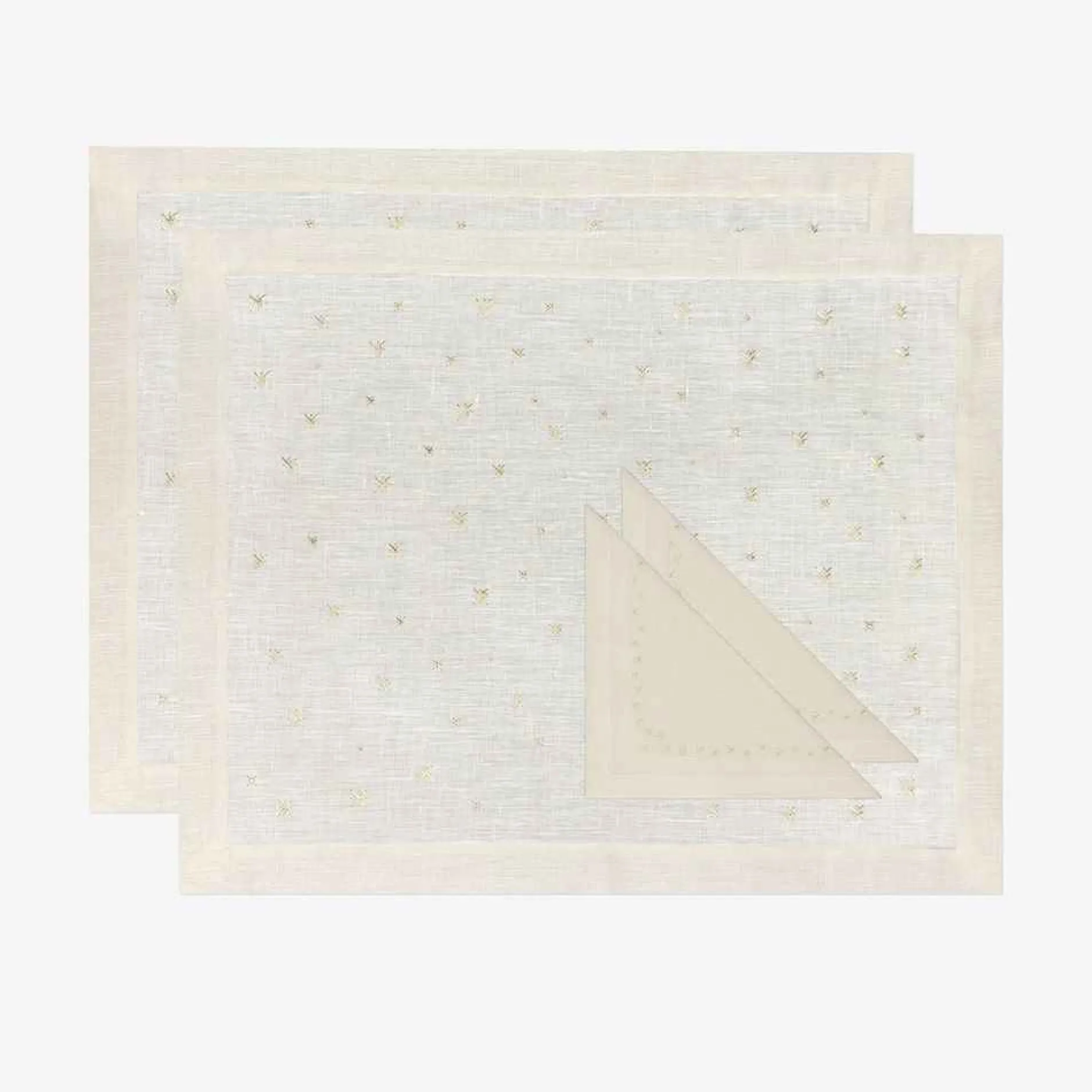 Starry Embroidered Placemat And Napkin - Set Of 2^ISSIMO Hot