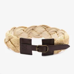 Straw Braided Belt^ISSIMO Online