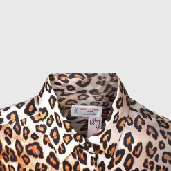 X Alberto Biani Leopard Silk Shirt^ISSIMO Hot