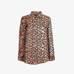 X Alberto Biani Leopard Silk Shirt^ISSIMO Hot