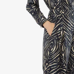 X Alberto Biani Zebra Pleated Pants^ISSIMO Hot