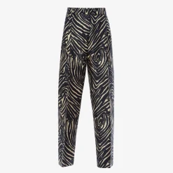 X Alberto Biani Zebra Pleated Pants^ISSIMO Hot