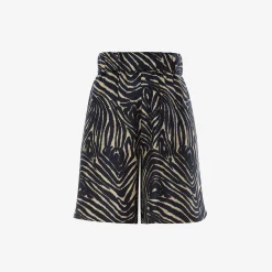 X Alberto Biani Zebra Bermuda Shorts^ISSIMO Discount