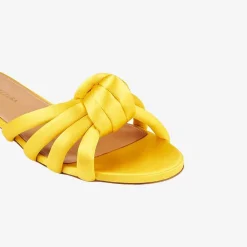 X Aquazzura Flat Satin - Sunshine Yellow^ISSIMO Outlet