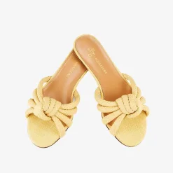 X Aquazzura Flat Woven Rafia - Natural^ISSIMO Online