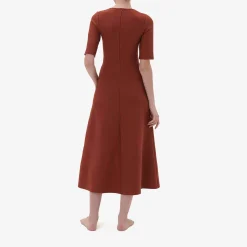 X Casasola Agata Midi Dress Terracotta^ISSIMO New