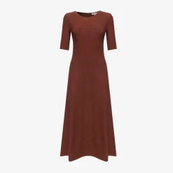 X Casasola Agata Midi Dress Terracotta^ISSIMO New