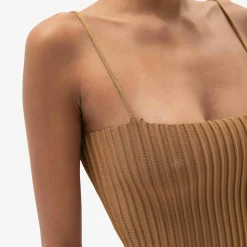 X Casasola Carlotta Midi Dress Copper^ISSIMO Discount