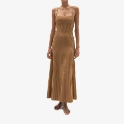 X Casasola Carlotta Midi Dress Copper^ISSIMO Discount