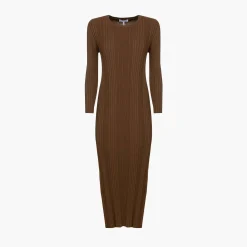 X Casasola Luiza Dress Coffee^ISSIMO Hot