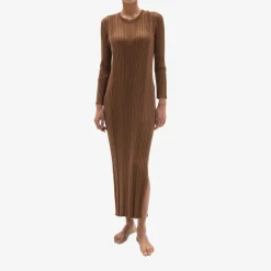X Casasola Luiza Dress Coffee^ISSIMO Hot