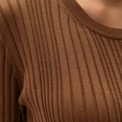 X Casasola Luiza Dress Coffee^ISSIMO Hot