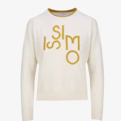 X Chinti & Parker Chic- Sweater Cream^ISSIMO Clearance