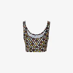 X La Doublej Jazzercize Top - Ping Pong Nero^ISSIMO