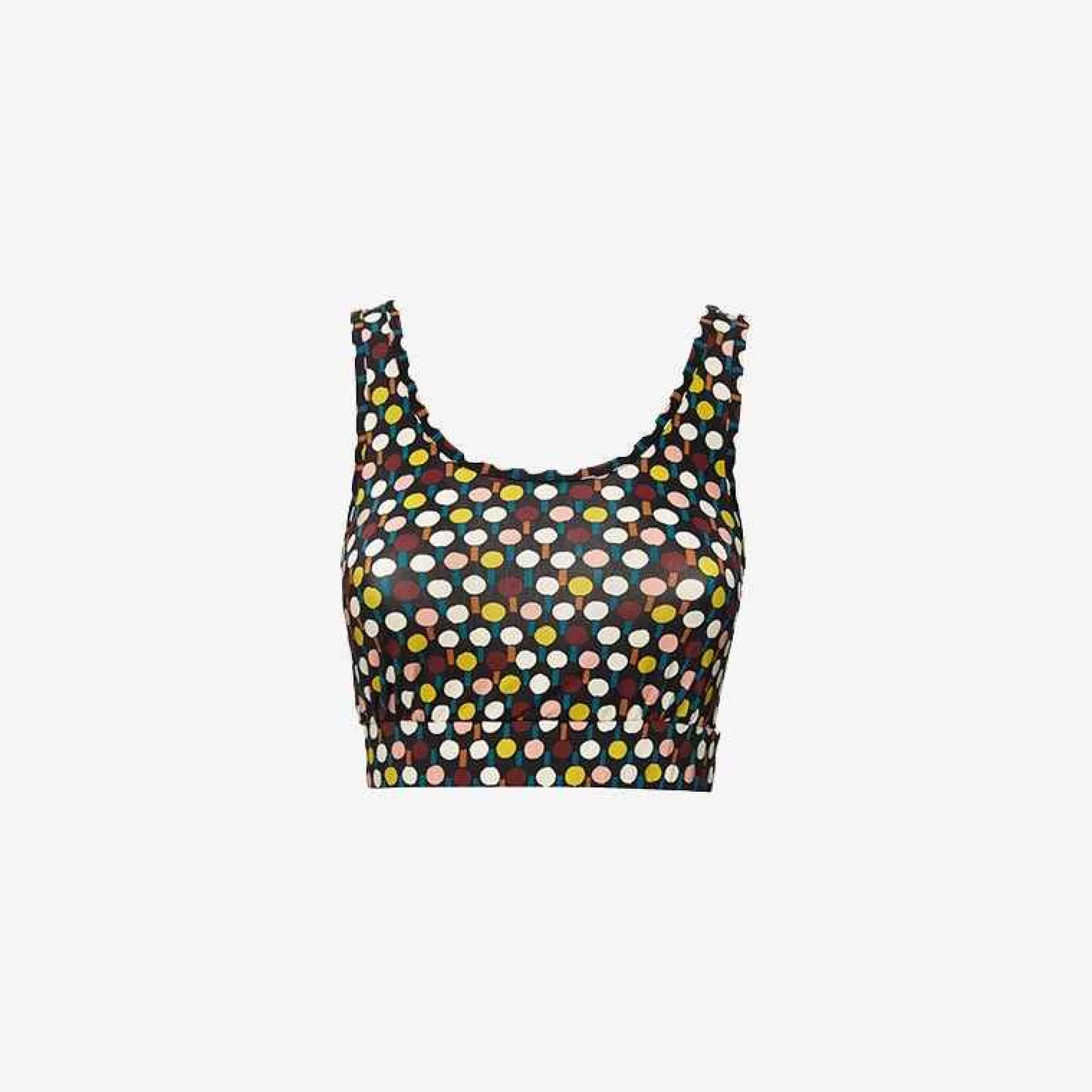 X La Doublej Jazzercize Top - Ping Pong Nero^ISSIMO