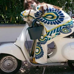 X La Doublej Palazzo Pants - White Solar Placee^ISSIMO