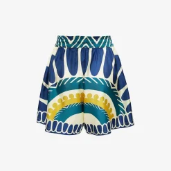 X La Doublej Pull-Up Shorts - White Solar Placee^ISSIMO Best