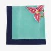 ISSIMO X Lisa Corti Bougainvillea Stripes Napkin