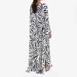 X Loretta Caponi Clementina Kaftan Zebra^ISSIMO Hot