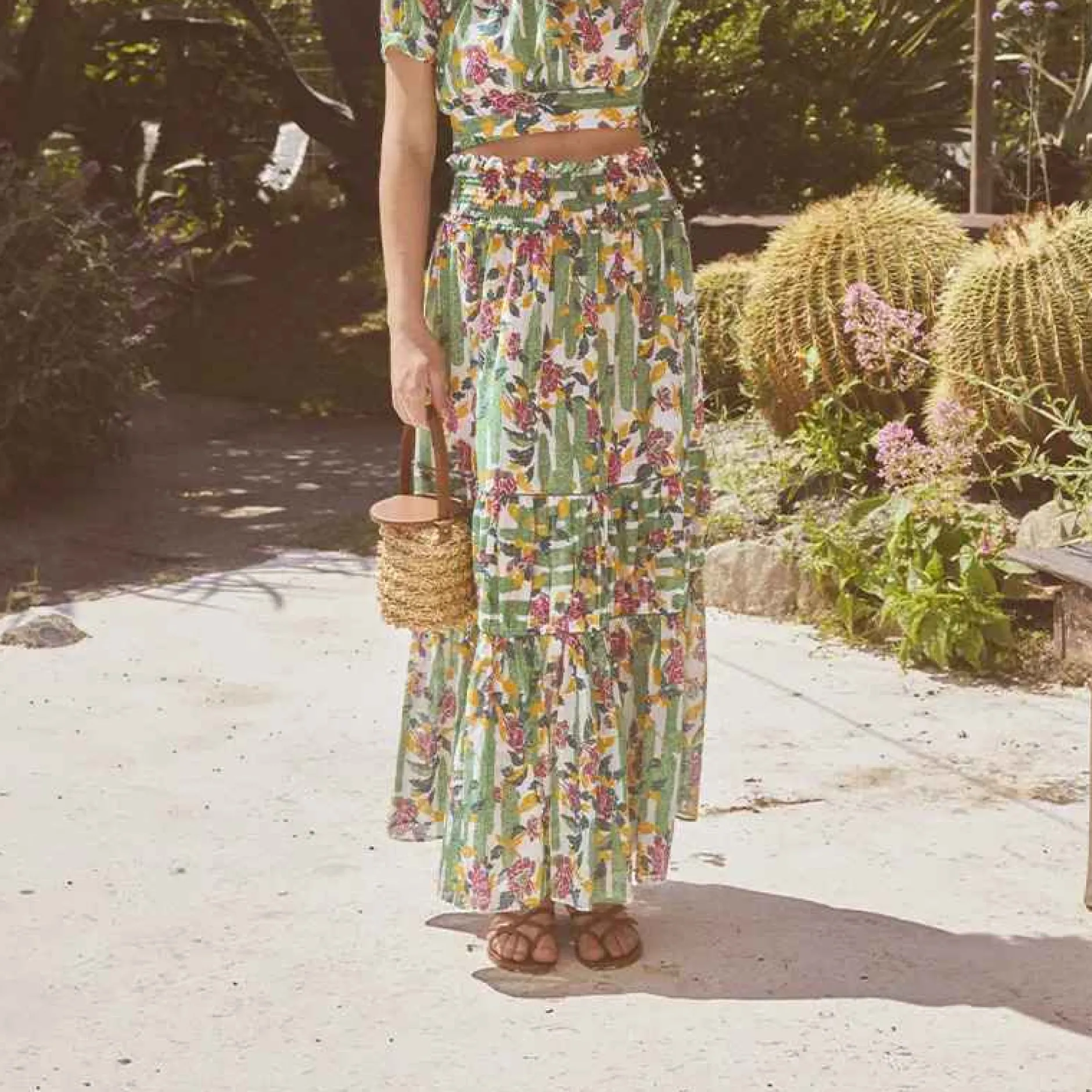 X Loretta Caponi Romee Long Skirt^ISSIMO
