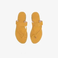 X Mario D'Ischia Women Ocre Sandals^ISSIMO Clearance