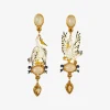 X Percossi Papi White Pellicano Earrings^ISSIMO Discount