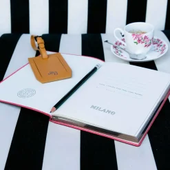 X Pineider Burgundy Notebook^ISSIMO Online