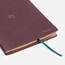 X Pineider Burgundy Notebook^ISSIMO Online